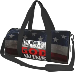 God Wins I'Ve Read The Final-Chapter Duffel Bag Gym Bag Travel Sports Tote Large Foldable Beach Swim Yoga4