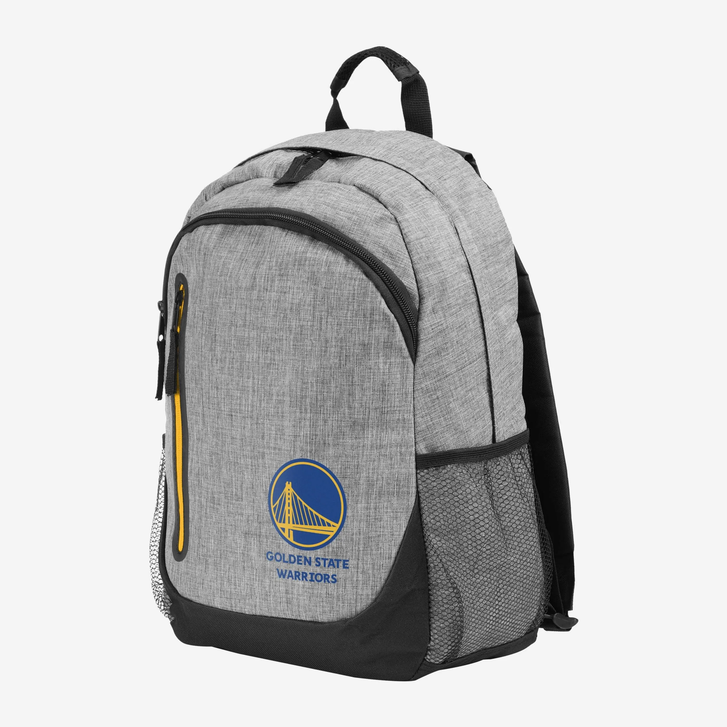 Golden State Warriors Heather Grey Bold Color Backpack