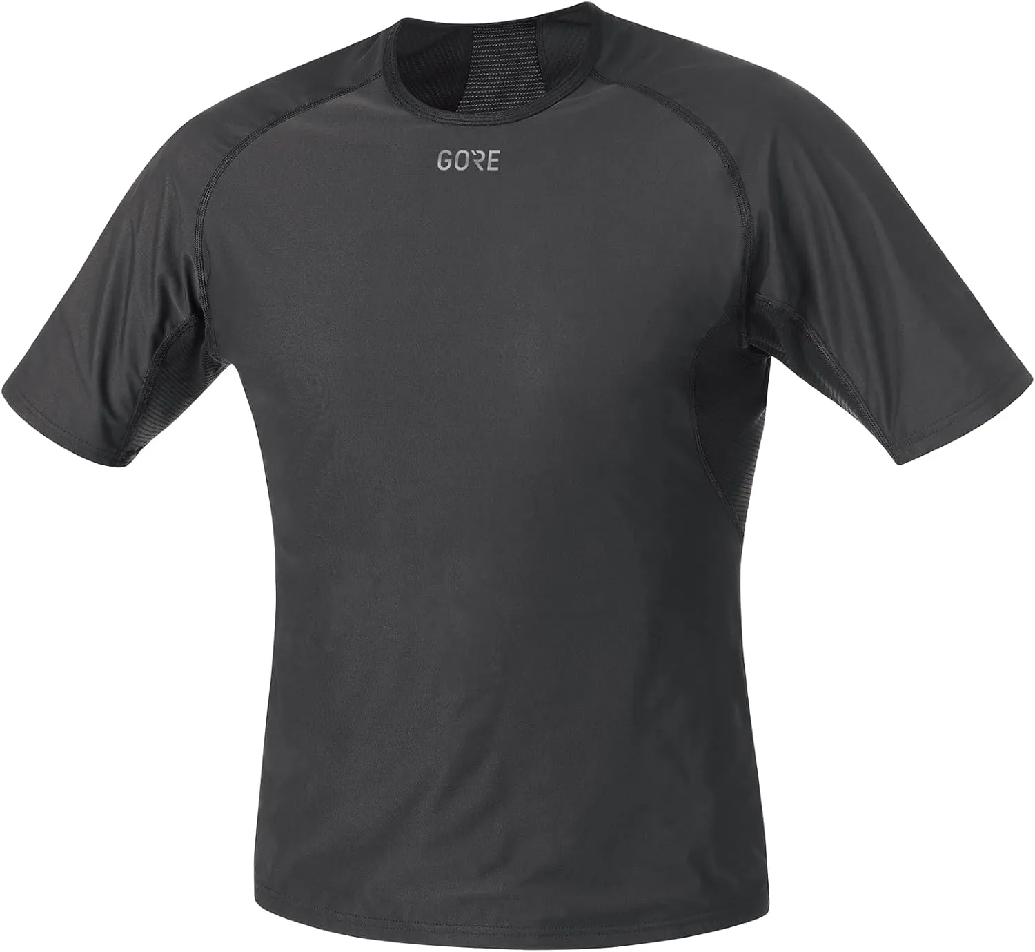 GORE WEAR M Men's Short Sleeved Baselayer, Gore Windstopper