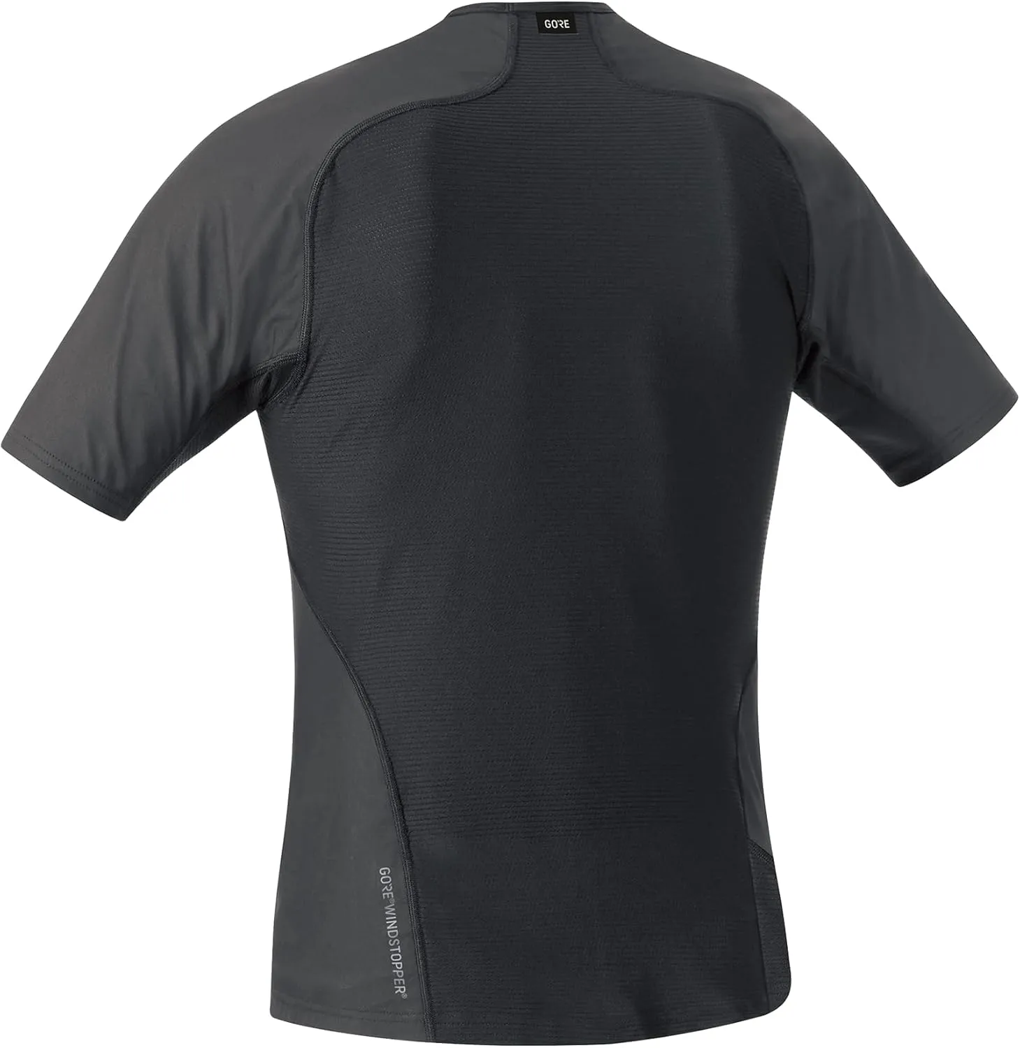 GORE WEAR M Men's Short Sleeved Baselayer, Gore Windstopper