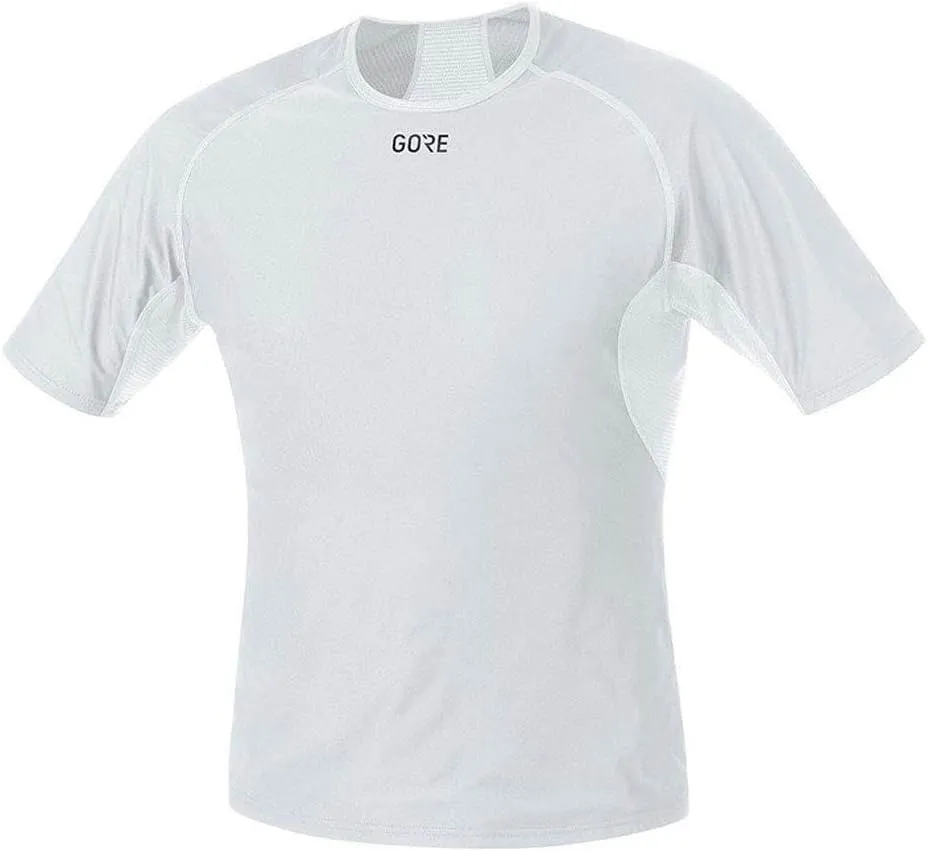 GORE WEAR M Men's Short Sleeved Baselayer, Gore Windstopper
