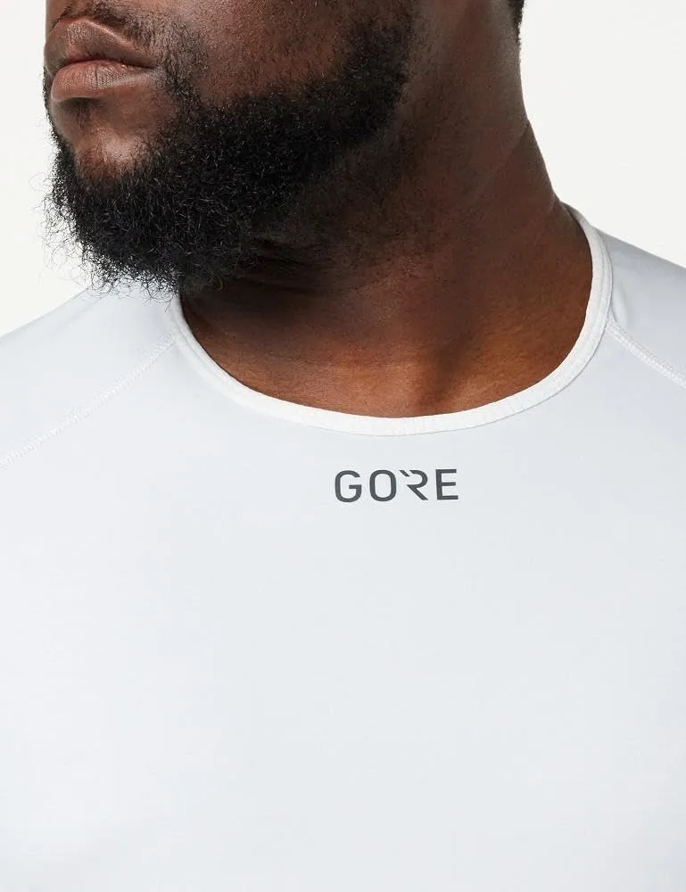 GORE WEAR M Men's Short Sleeved Baselayer, Gore Windstopper