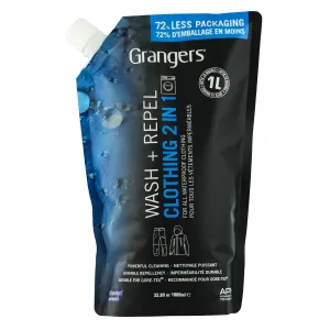 Grangers Wash   Repel Clothing 2in1 1L Refill Clothing Proofer