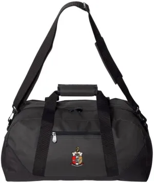 Greekgear Kappa Alpha Psi 22 1/2 Inch Duffel Bag Black