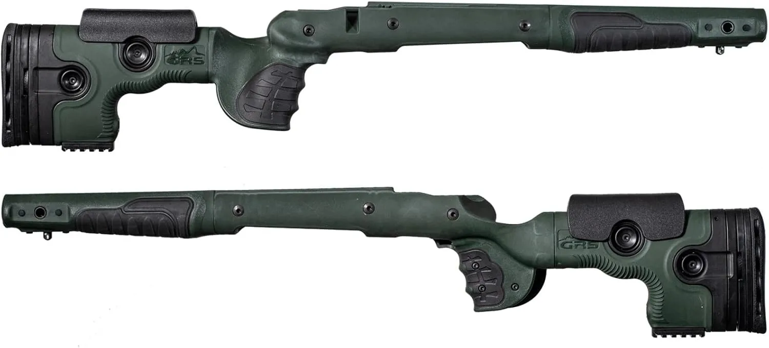 GRS Bifrost Adjustable and Lightweight Composite Rifle Stock. Rugged and Weatherproof. Compatible with (Select) Blaser Models