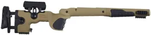 GRS Bifrost Weatherby Vanguard SA Brown Stock, Adjustable Recoil Pad, Pick Rails, QD Sling Mounts, Ergonomic Grip (105641)