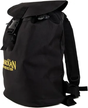 Guardian Fall Protection 00768 Ultra Sack Small Black Canvas Duffel Back Pack