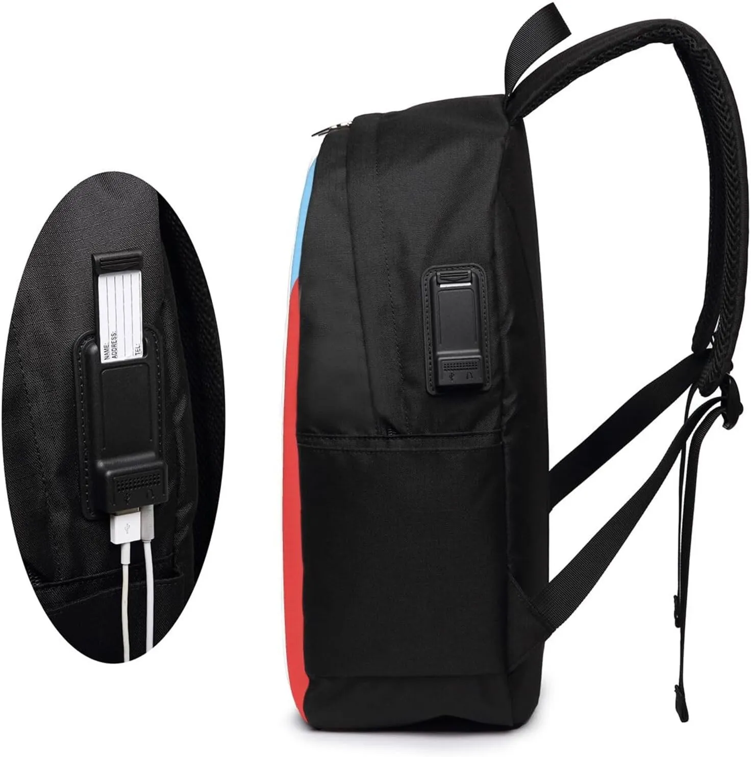 Guatemala Guatemalan Mexico Flag Laptop Backpacks Travel Backpack Casual Business Daypack Sport Rucksack Computer Bag Fits up to 17 Inch Notebook with USB Port