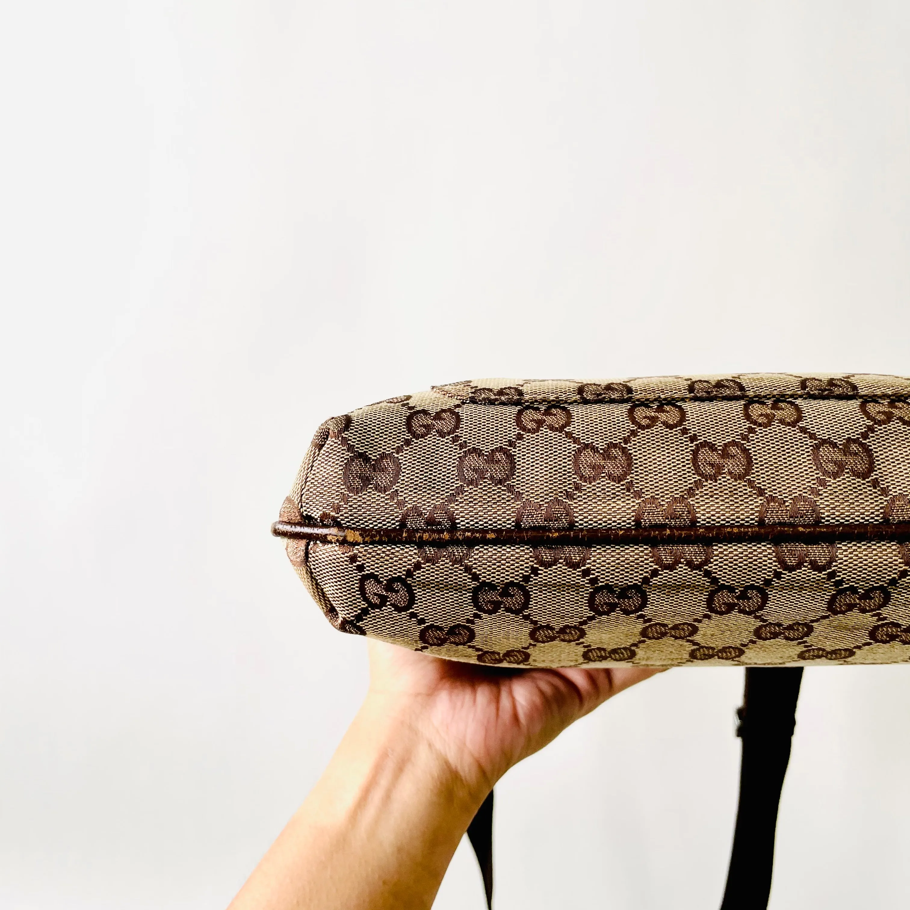 Gucci GG Guccissima Monogram Messenger Shoulder Sling Bag