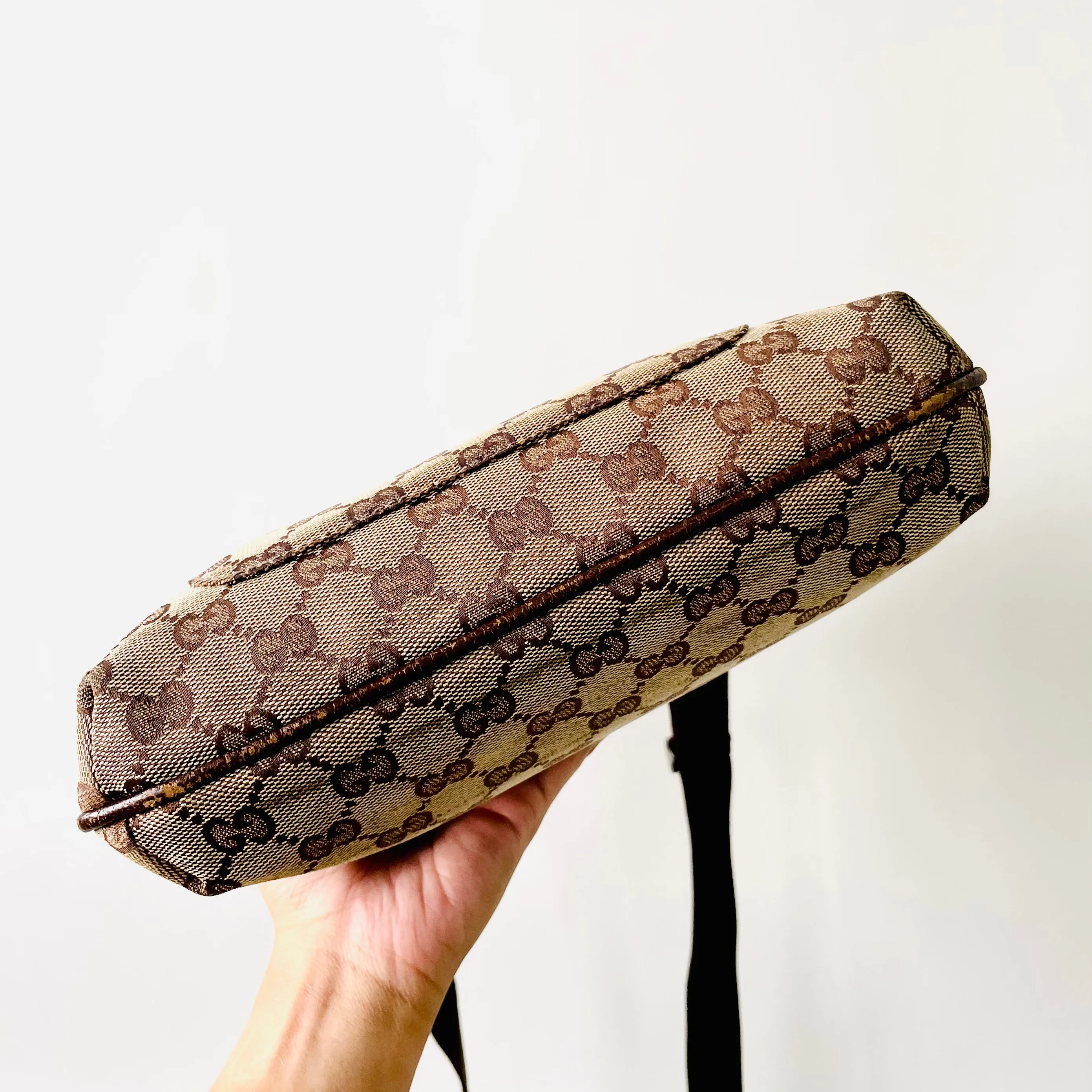 Gucci GG Guccissima Monogram Messenger Shoulder Sling Bag