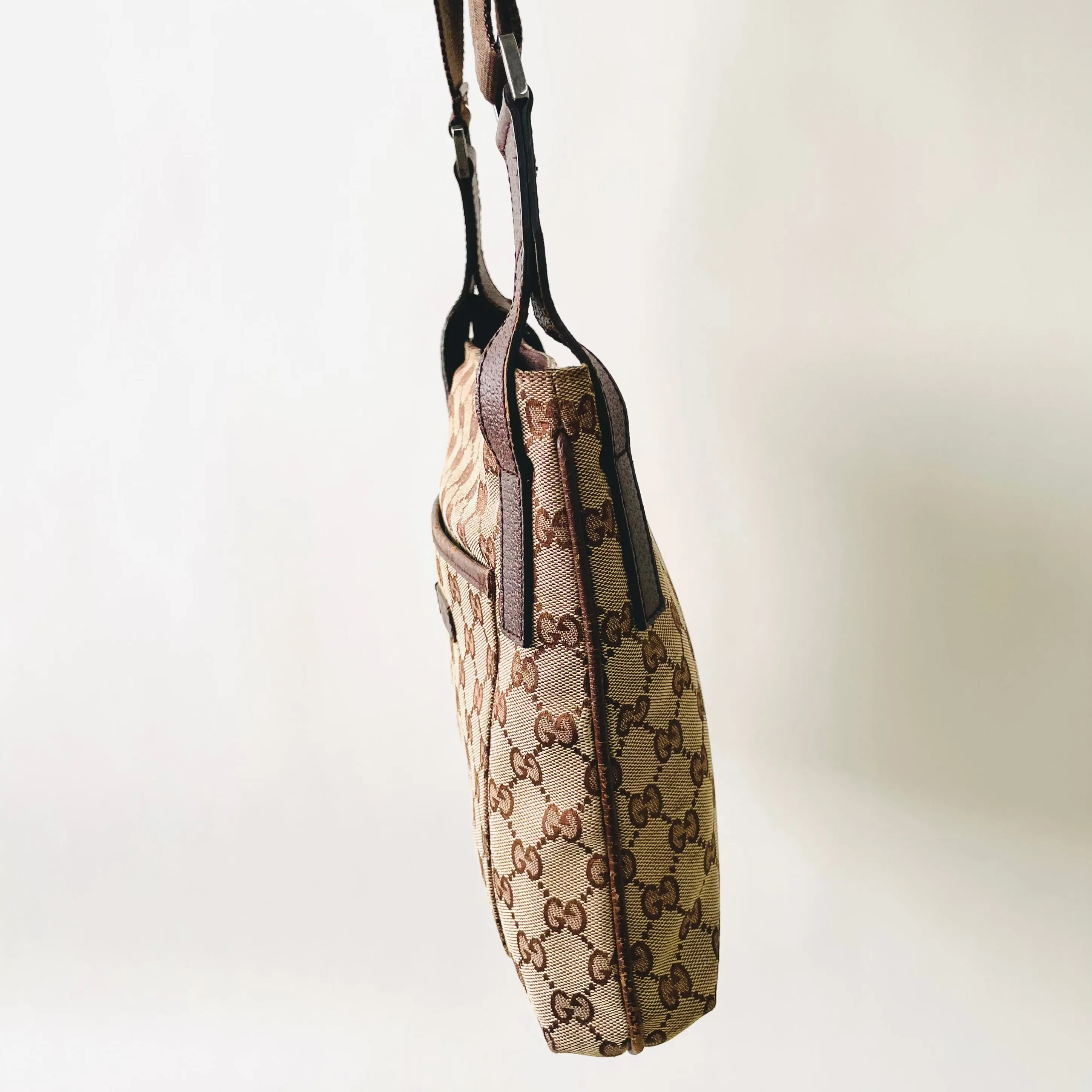 Gucci GG Guccissima Monogram Messenger Shoulder Sling Bag