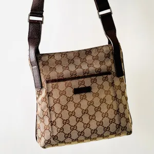 Gucci GG Guccissima Monogram Messenger Shoulder Sling Bag