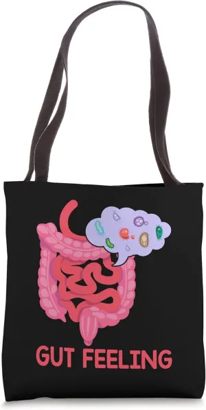 Gut Feeling Bacteria Art Microbiology Science Laboratory Fan Tote Bag