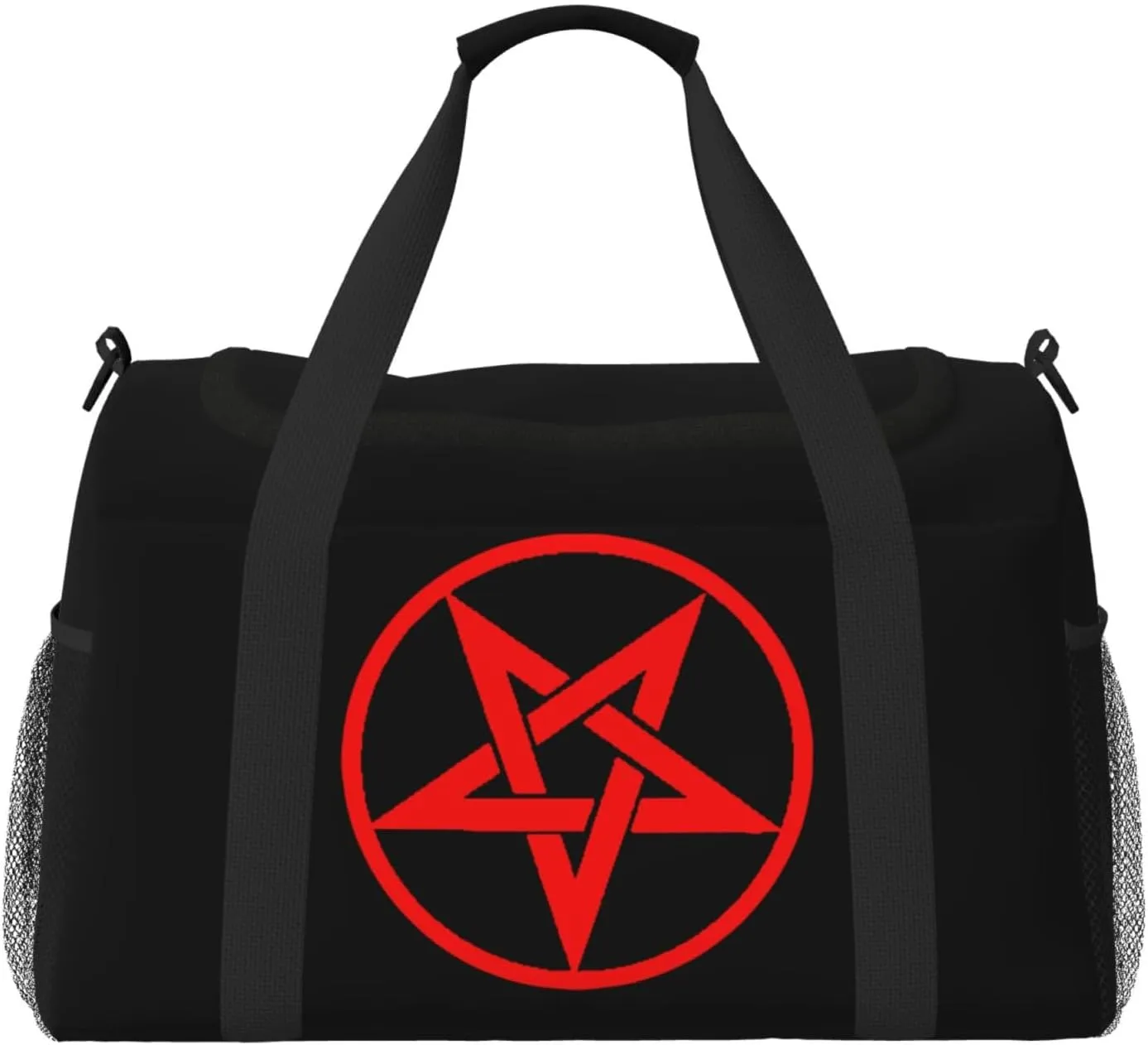 Hail Satan Baphomet Ram Logo Travel Duffel Bag Man Women'S Travel Duffel Bag For Travel