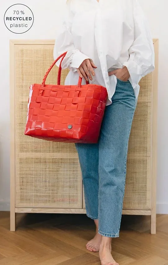 Handed By - Paris Chili Red Recycled Tote