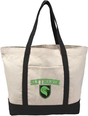 Harry Potter Hogwarts Arch, Tote Bag With External Pocket, Reusable Shoulder Bag for Shopping, Beach, Royal Collection