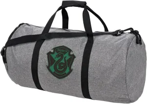 Harry Potter Slytherin Plaid Sigil Lightweight Duffel Bag for Sports and Gym Packable for Travel