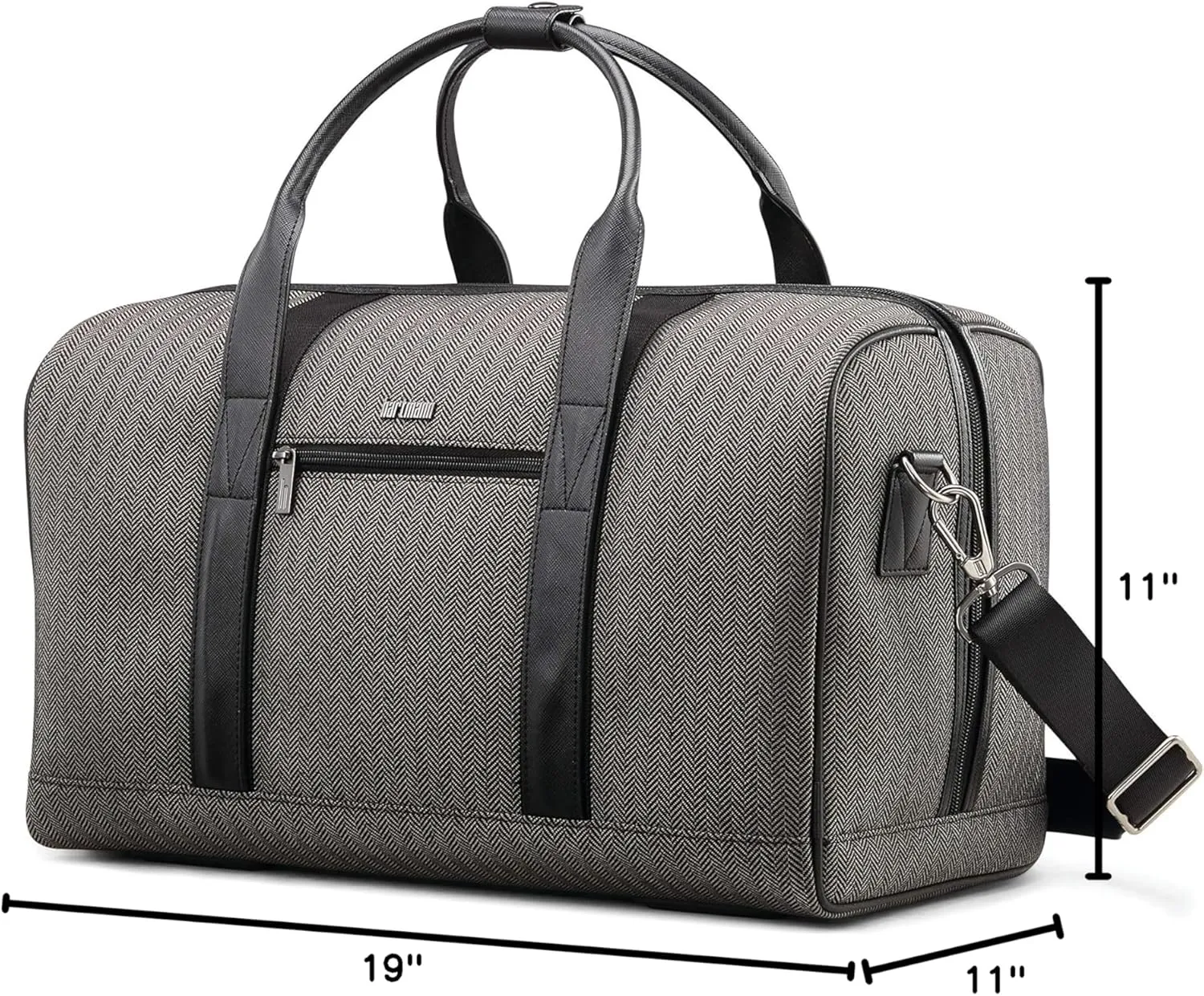 Hartmann Herringbone Deluxe Weekend Duffel