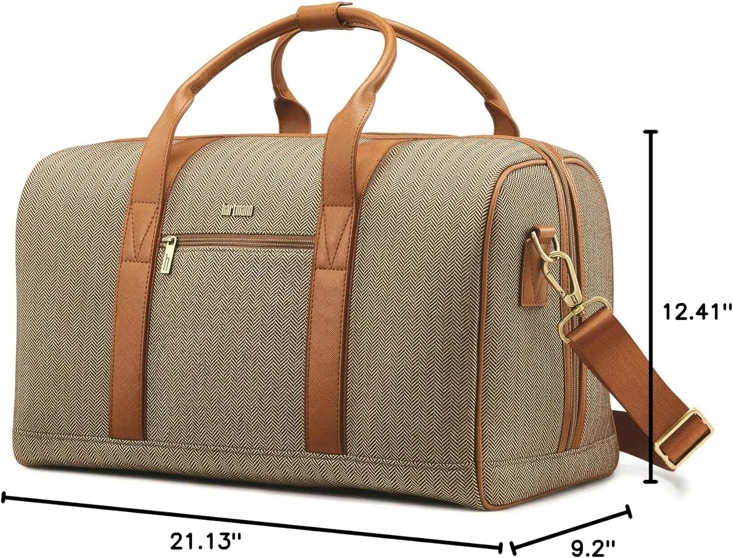 Hartmann Herringbone Deluxe Weekend Duffel