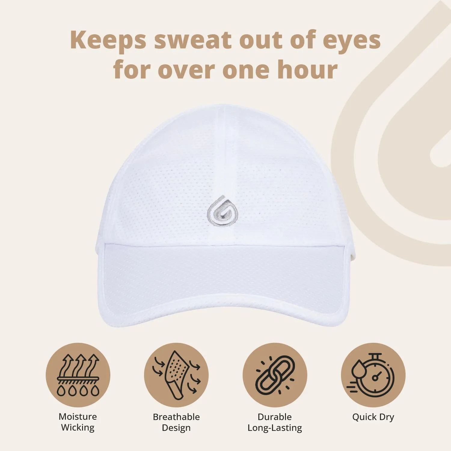 Hat 2.0, Tri-Layer EvapoCOOL Ventilation Technology, Adjustable Fit, Moisture-Wicking