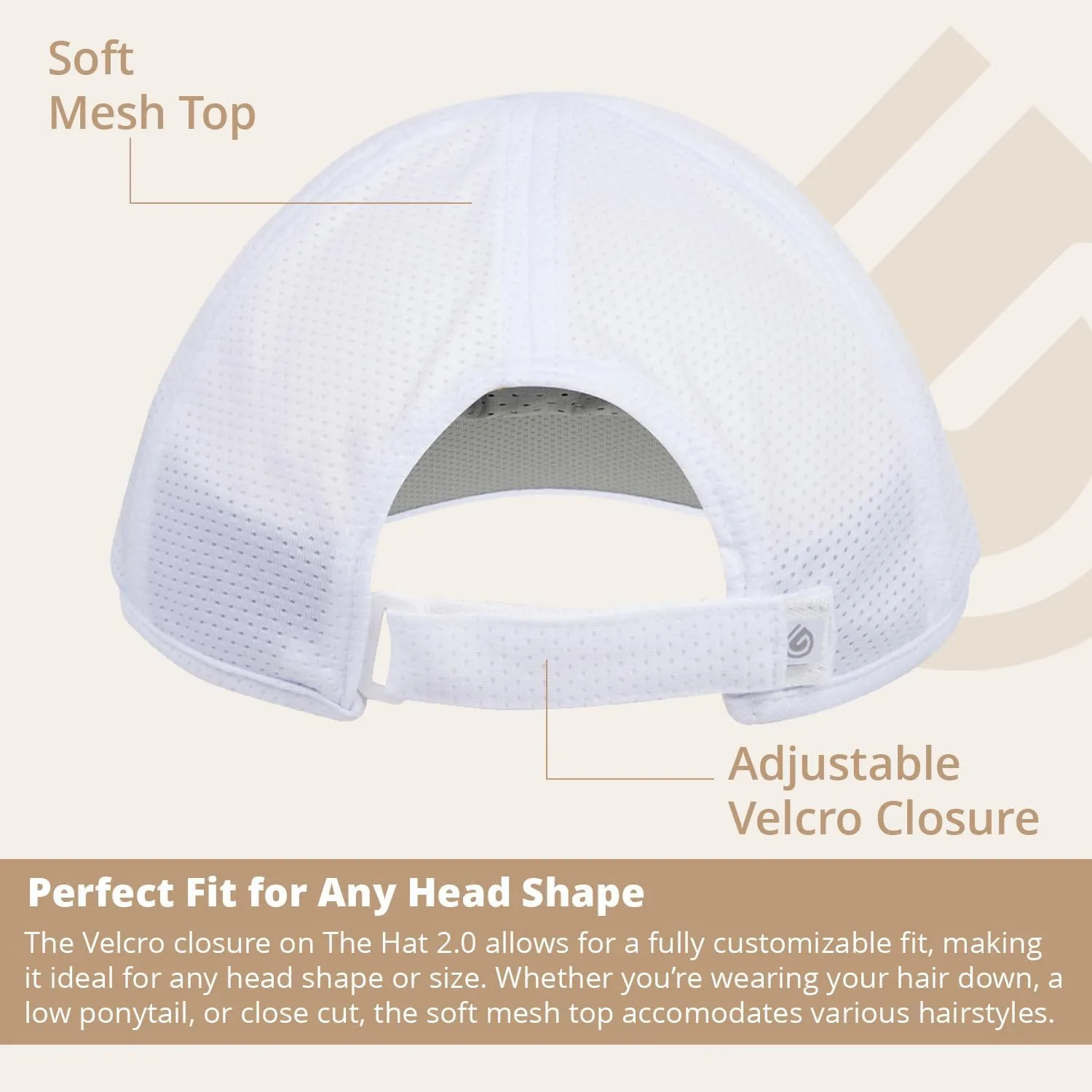 Hat 2.0, Tri-Layer EvapoCOOL Ventilation Technology, Adjustable Fit, Moisture-Wicking