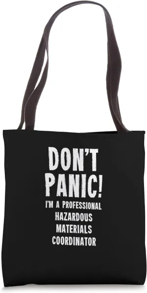 Hazardous Materials Coordinator Tote Bag