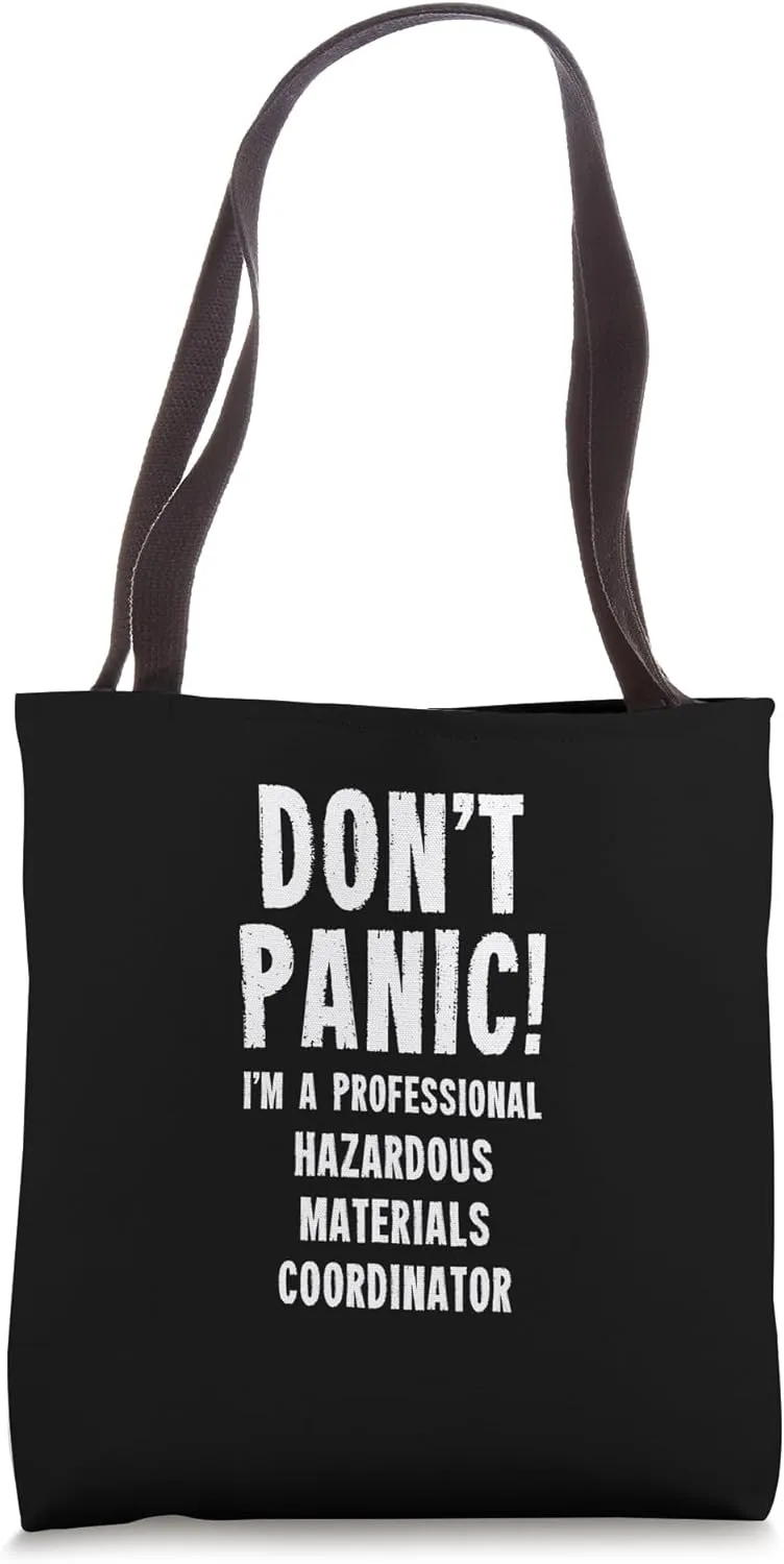 Hazardous Materials Coordinator Tote Bag