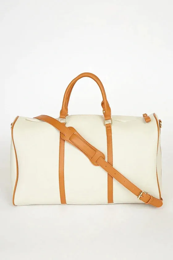 HD3006 Leather Around Duffel Bag