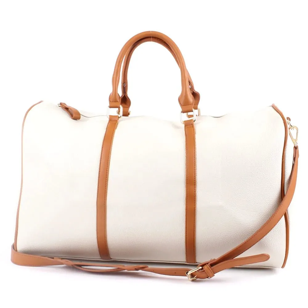 HD3006 Leather Around Duffel Bag