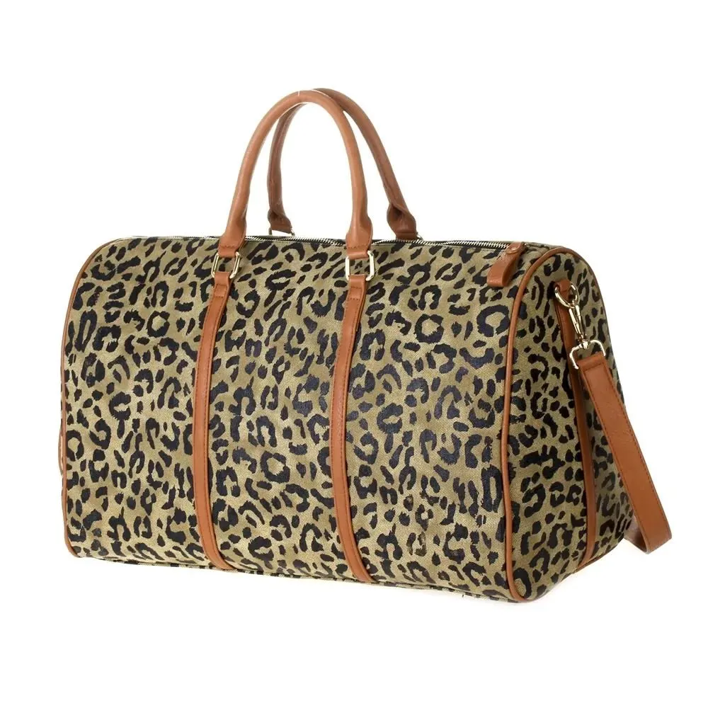 HD3006 Leather Around Duffel Bag