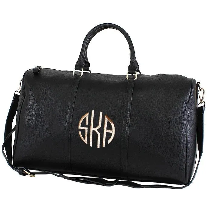 HD3006 Leather Around Duffel Bag