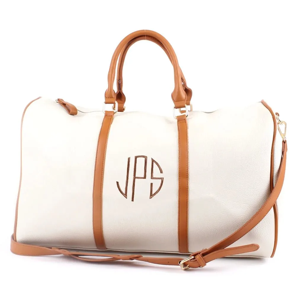 HD3006 Leather Around Duffel Bag