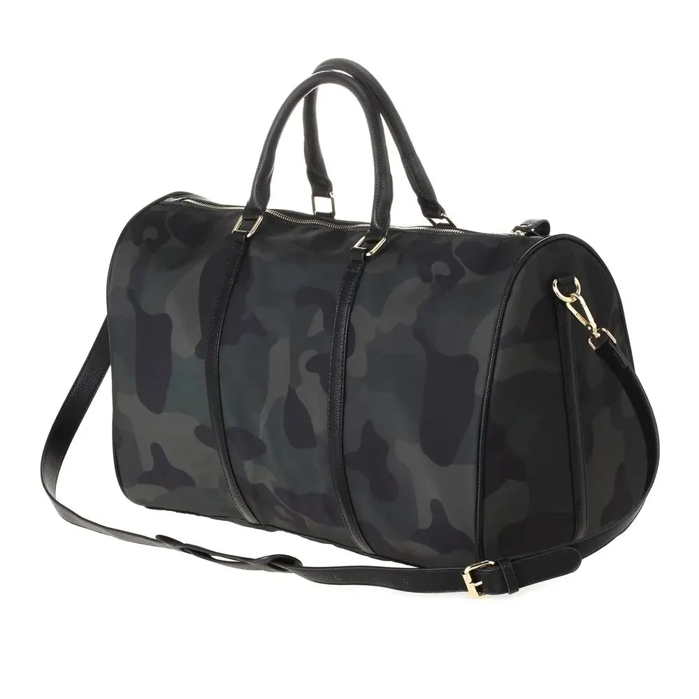 HD3006 Leather Around Duffel Bag