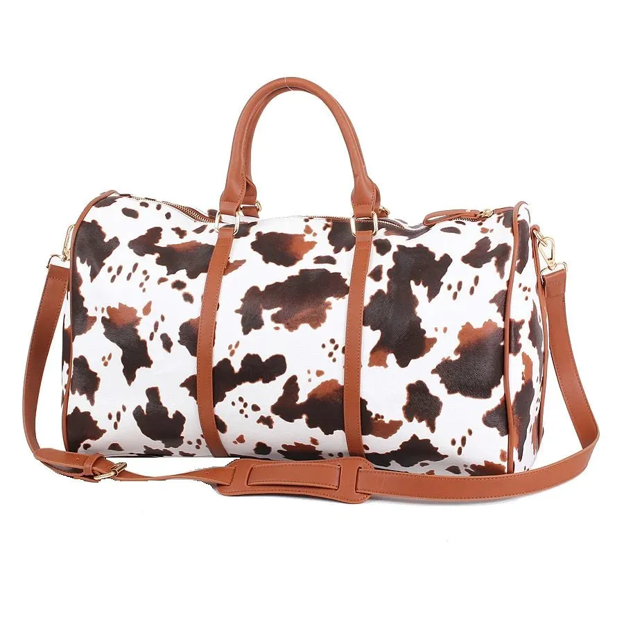 HD3006 Leather Around Duffel Bag