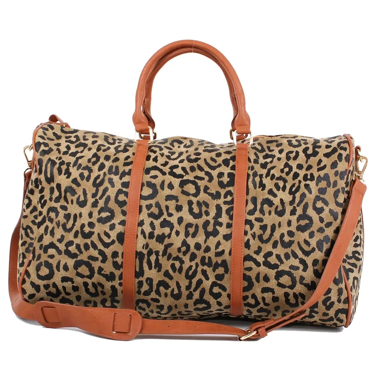 HD3006 Leather Around Duffel Bag