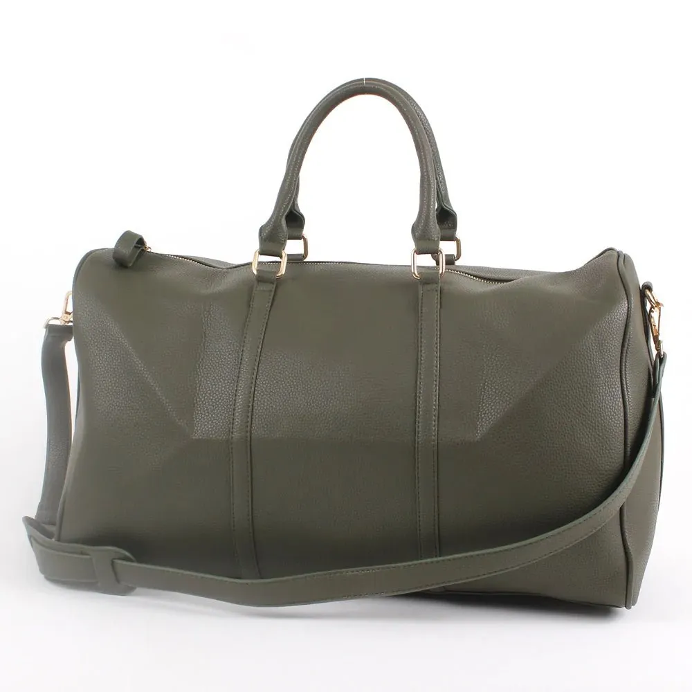 HD3006 Leather Around Duffel Bag