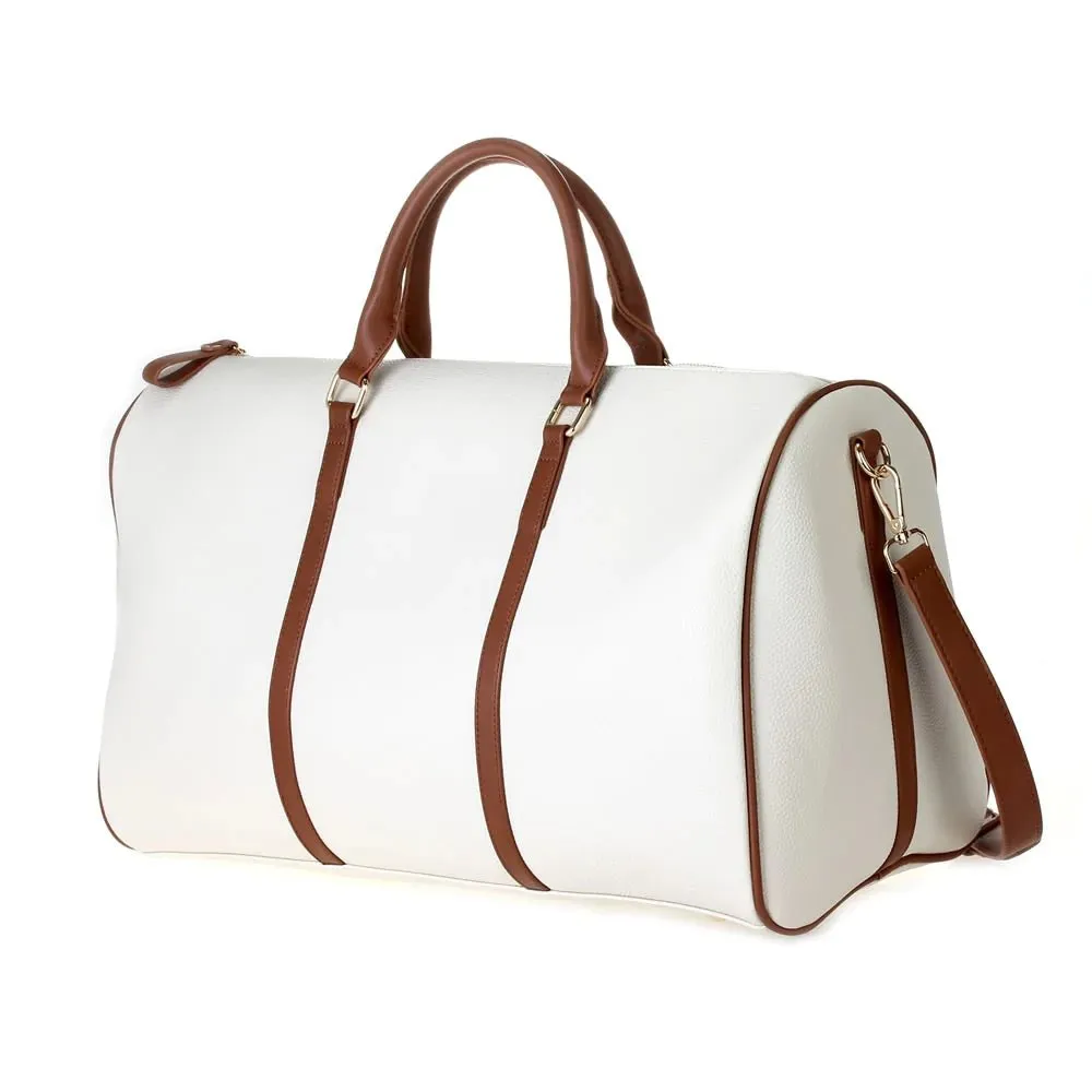 HD3006 Leather Around Duffel Bag