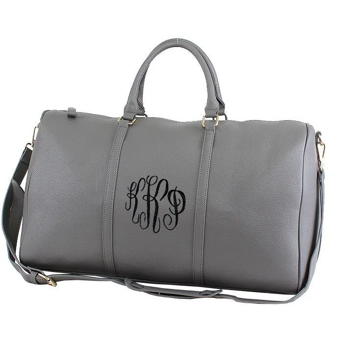 HD3006 Leather Around Duffel Bag