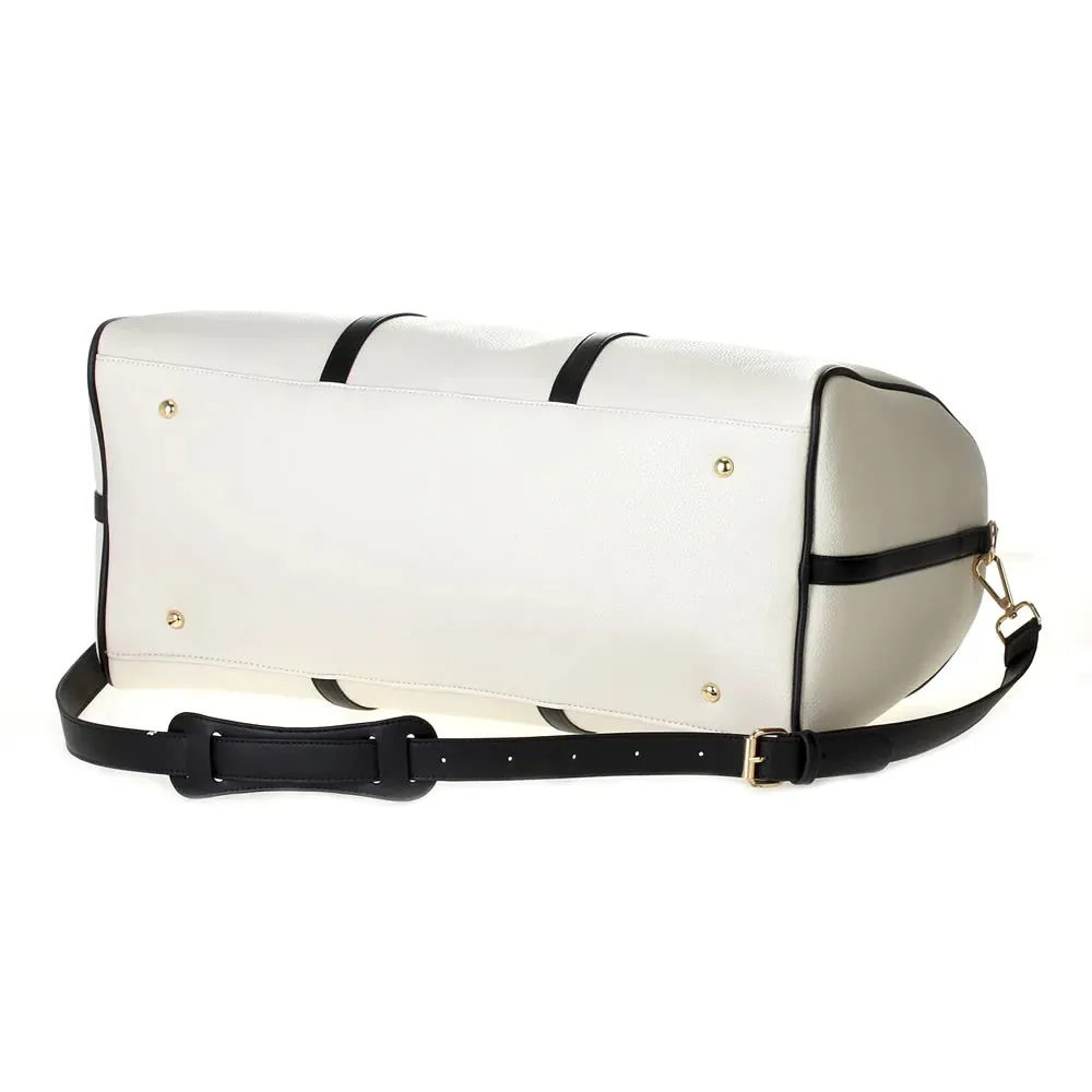 HD3006 Leather Around Duffel Bag