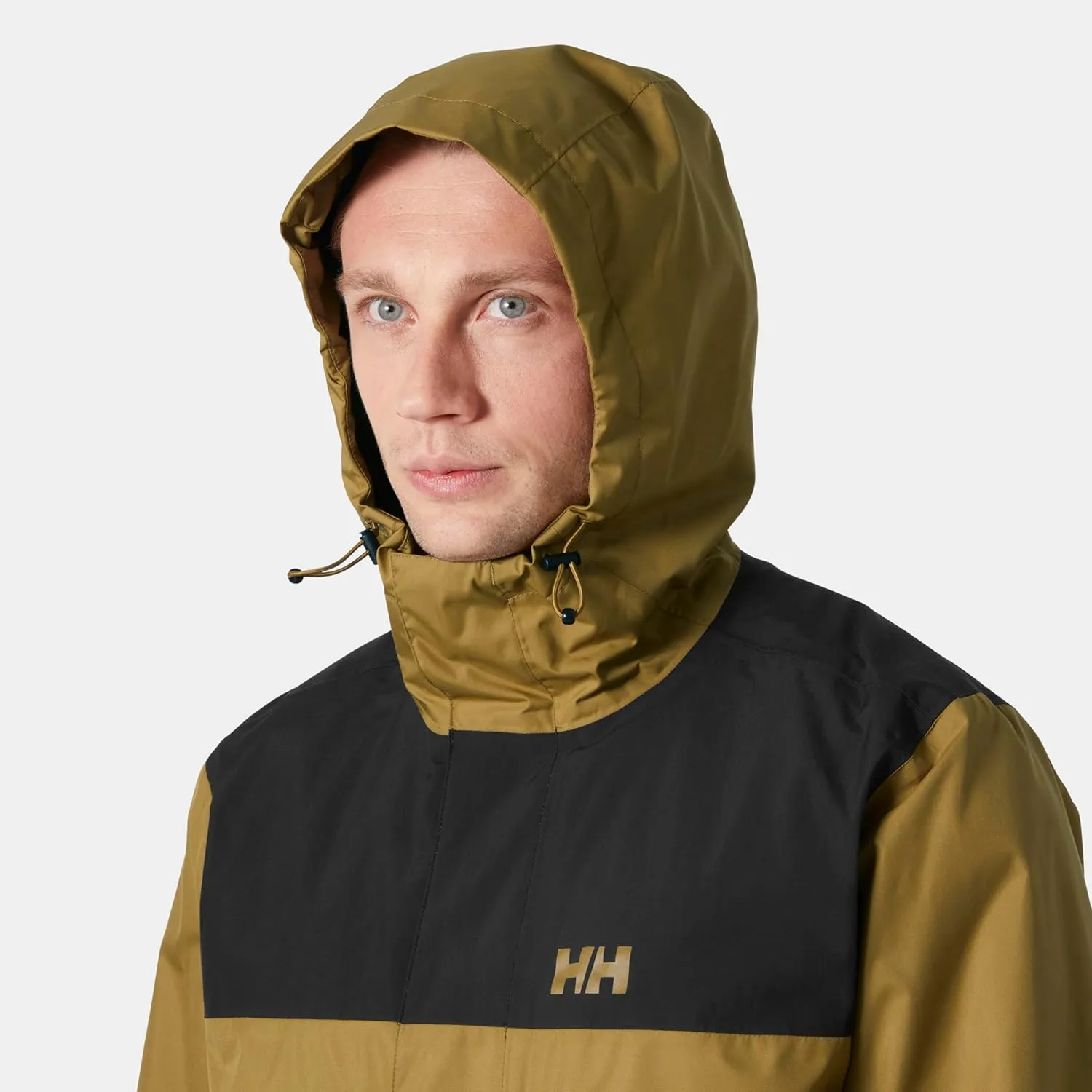 Helly-Hansen Vancouver Rain Jacket - Men's Waterproof, Breathable, Adjustable Hood, Seam-Sealed