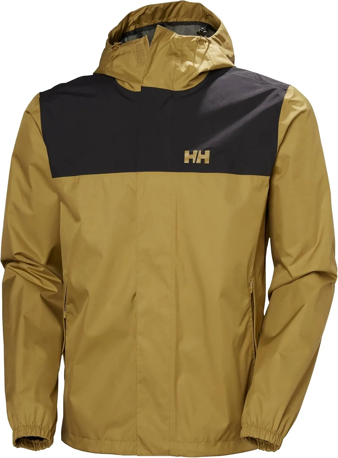 Helly-Hansen Vancouver Rain Jacket - Men's Waterproof, Breathable, Adjustable Hood, Seam-Sealed