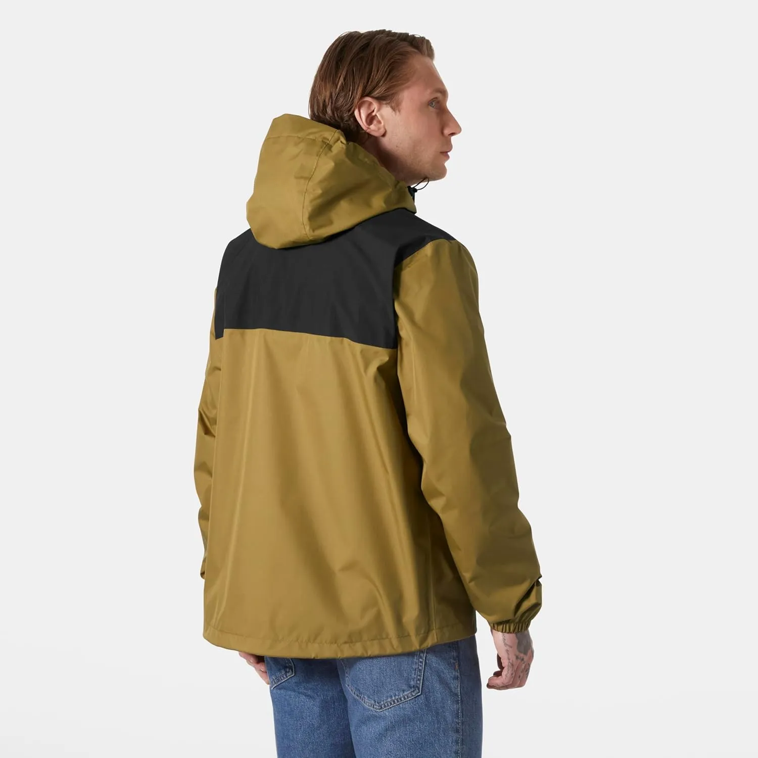 Helly-Hansen Vancouver Rain Jacket - Men's Waterproof, Breathable, Adjustable Hood, Seam-Sealed