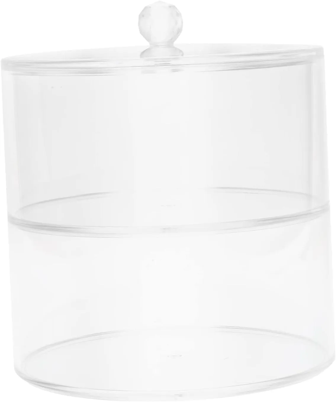 Hemoton Acrylic Clear Stackable Jewelry Storage Box Watch and Belt Organizer for Desktop for Jewelry Space-saving