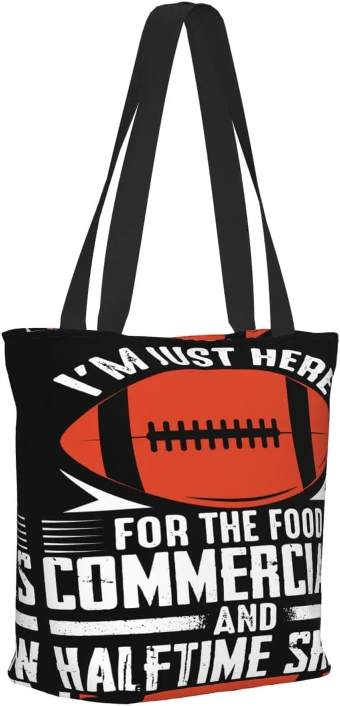 Here Today Gone Tomato Vegetarian Tote Bag for Women Lightweight Shopping Handbag Large Capacity Shoulder Bag