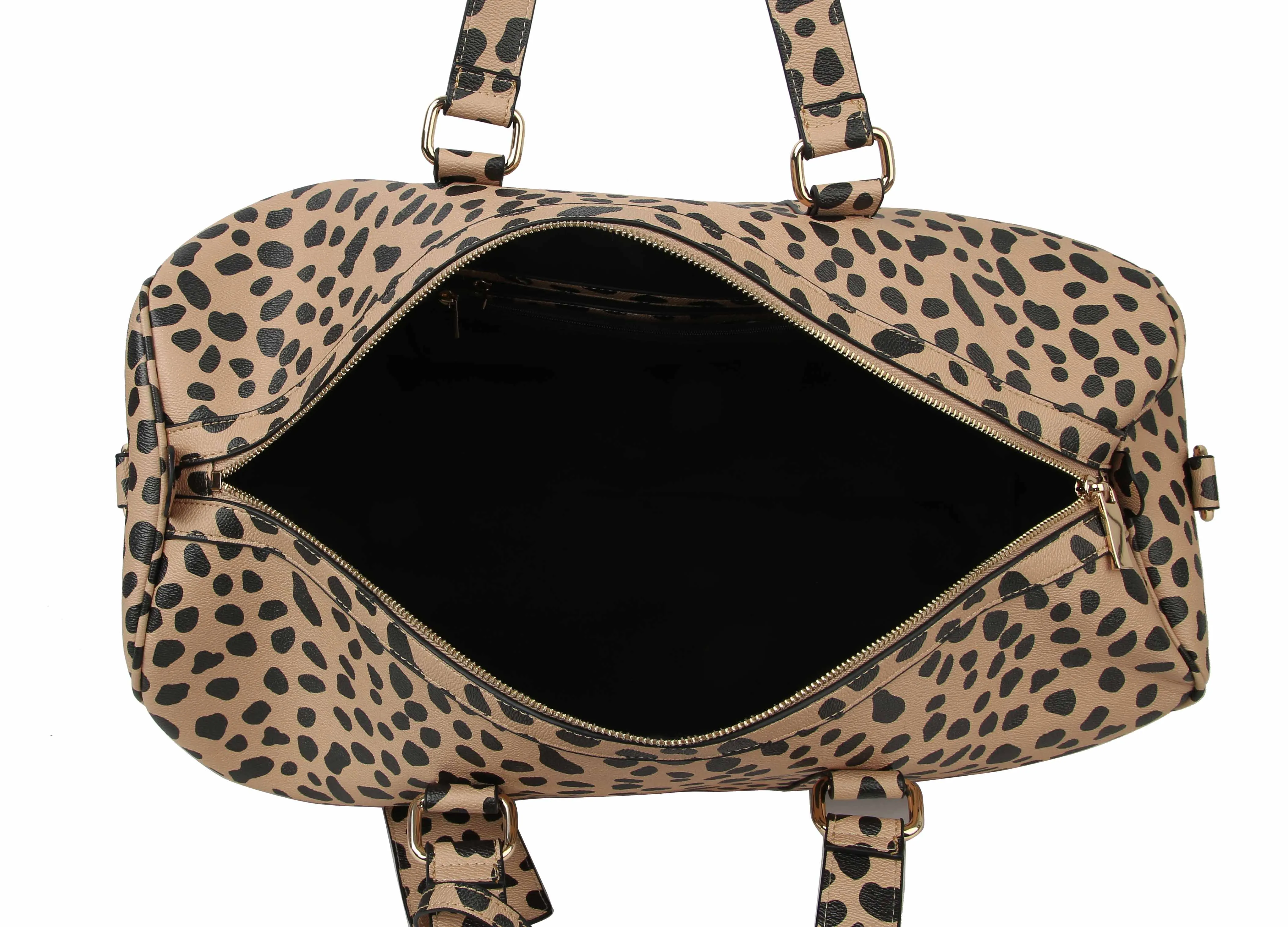 HF Large Cheetah Print Embossed Duffle Set  LF128-CH