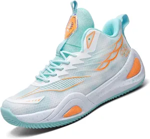High Top Womens Mens Basketball Shoes Breathable Non Slip Outdoor Sneakers Outdoor Sports Shoes for Men and Women