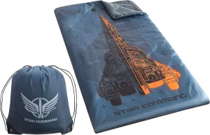 Idea Nuova 2 Piece Drawstring Sling Carry Bag with Sleeping Slumber Bag