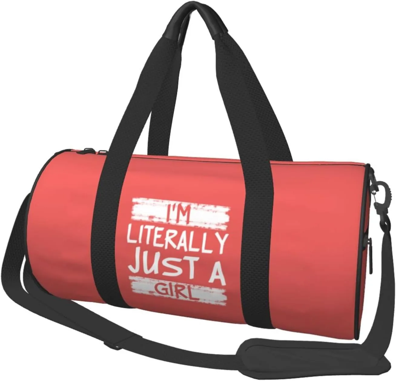 I'M Literally Just A Girl Duffel Bag Gym Bag Travel Sports Tote Large Foldable Beach Swim Yoga0
