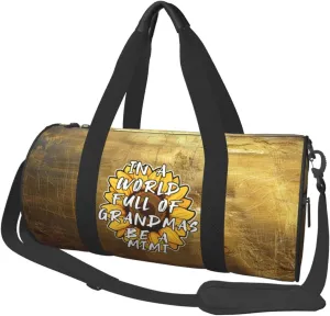 In A World Full Of Grandmas Be A Mimi Duffel Bag Gym Bag Travel Sports Tote Large Foldable Beach Swim Yoga9