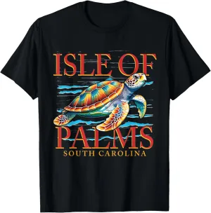 Isle of Palms SC Sea Turtle Lover Beach Vacation Gifts T-Shirt